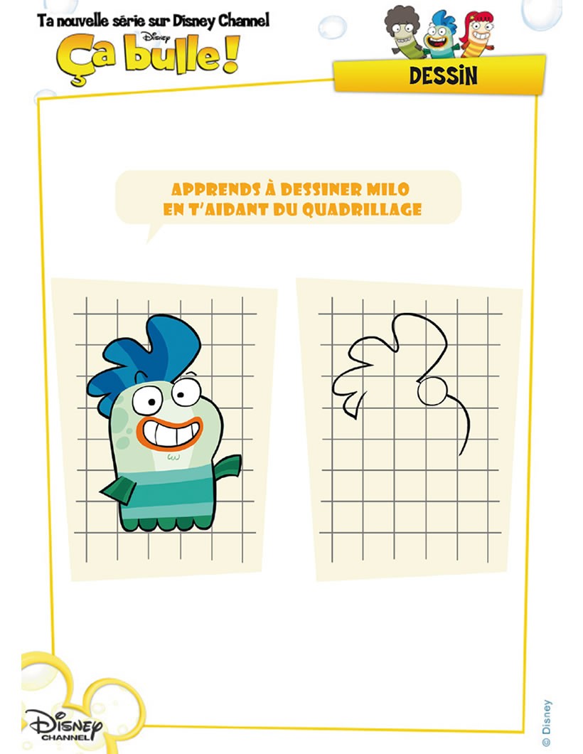 Apprends à dessiner CA BULLE