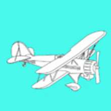 Coloriage AVION - Coloriage VEHICULES - Coloriage