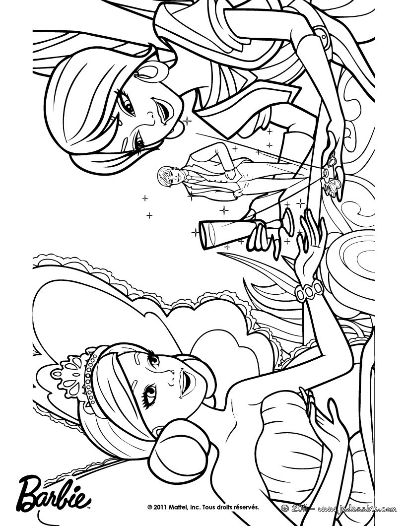 Coloriage de Crystal et la Princesse Graciella