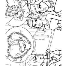 Zane et les fées à colorier