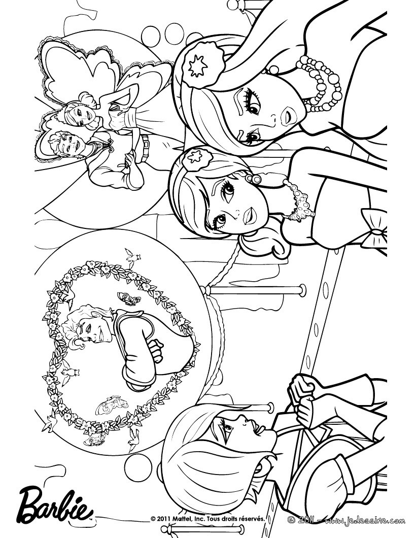 Zane et les fées à colorier