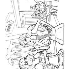 Barbie et Raquelle se disputent
