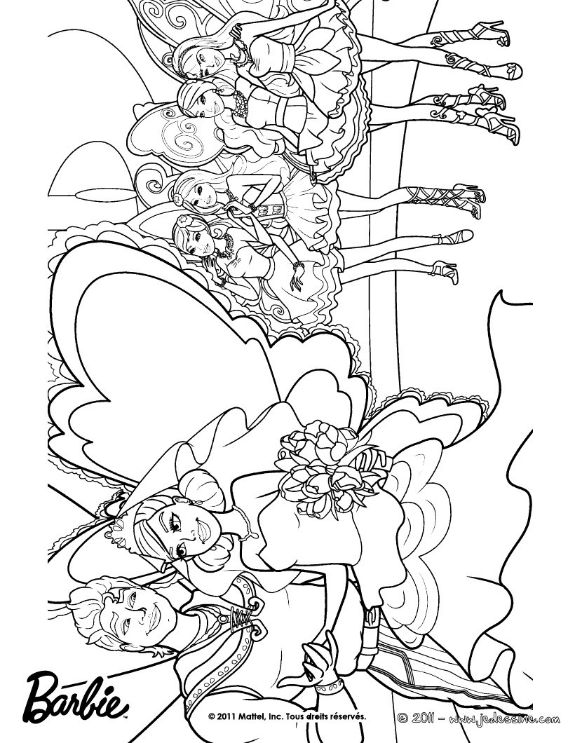 Le mariage de Zane et Graciella à colorier