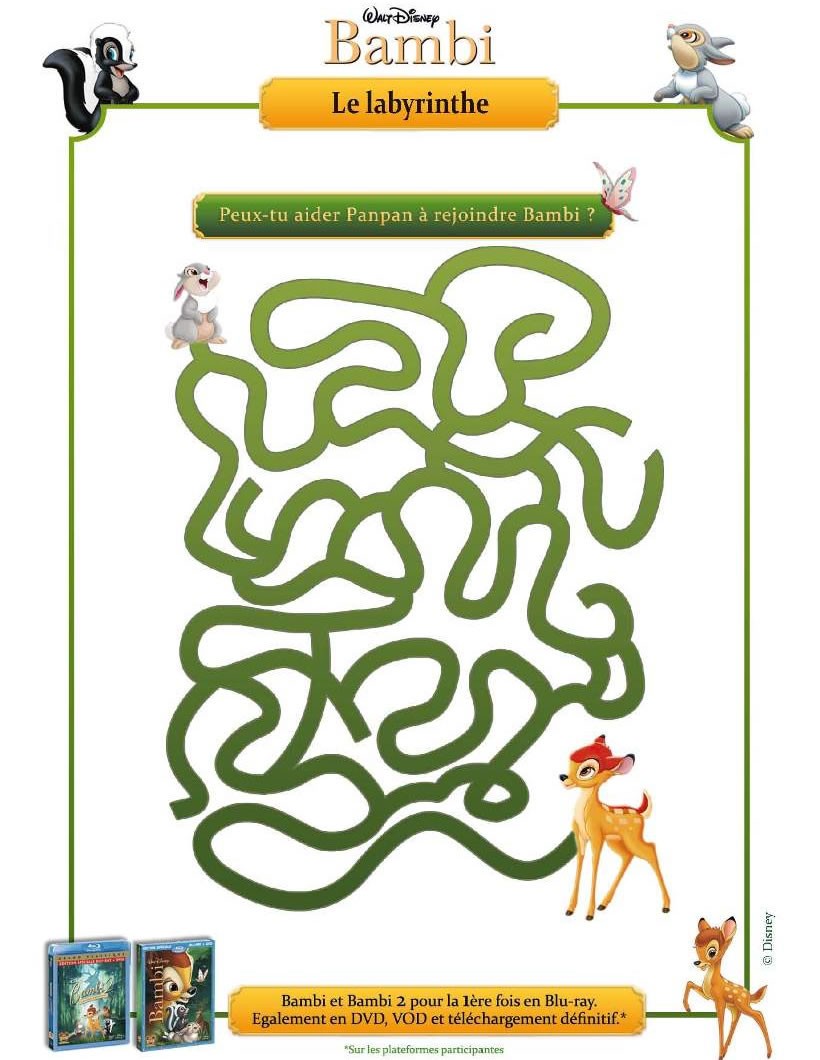 Le Labyrinthe Bambi