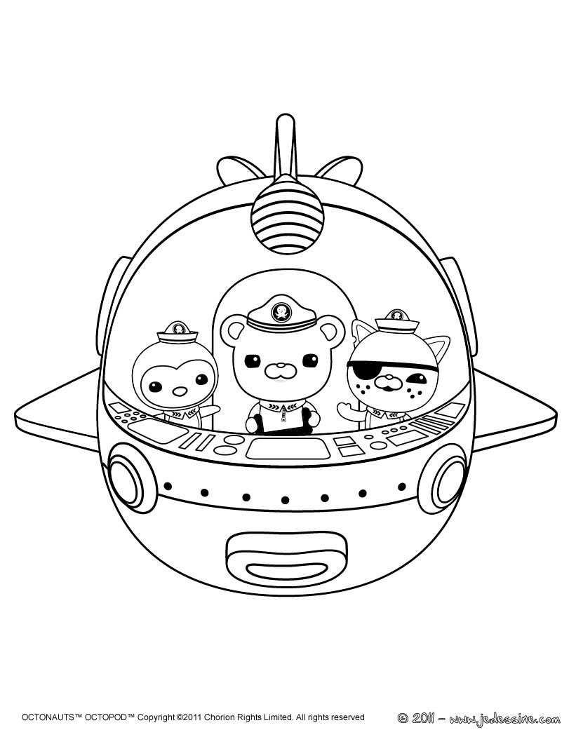 octonauts gup a coloring pages - photo #27