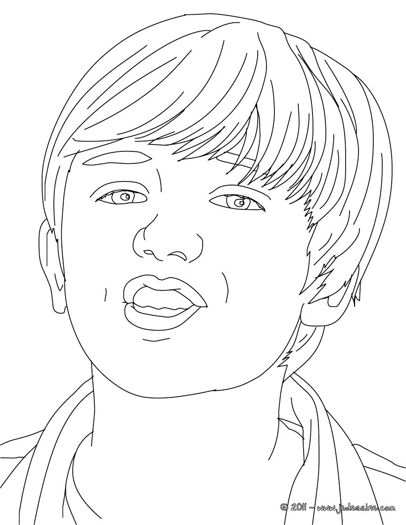 Coloriage chanteur Greyson Chance