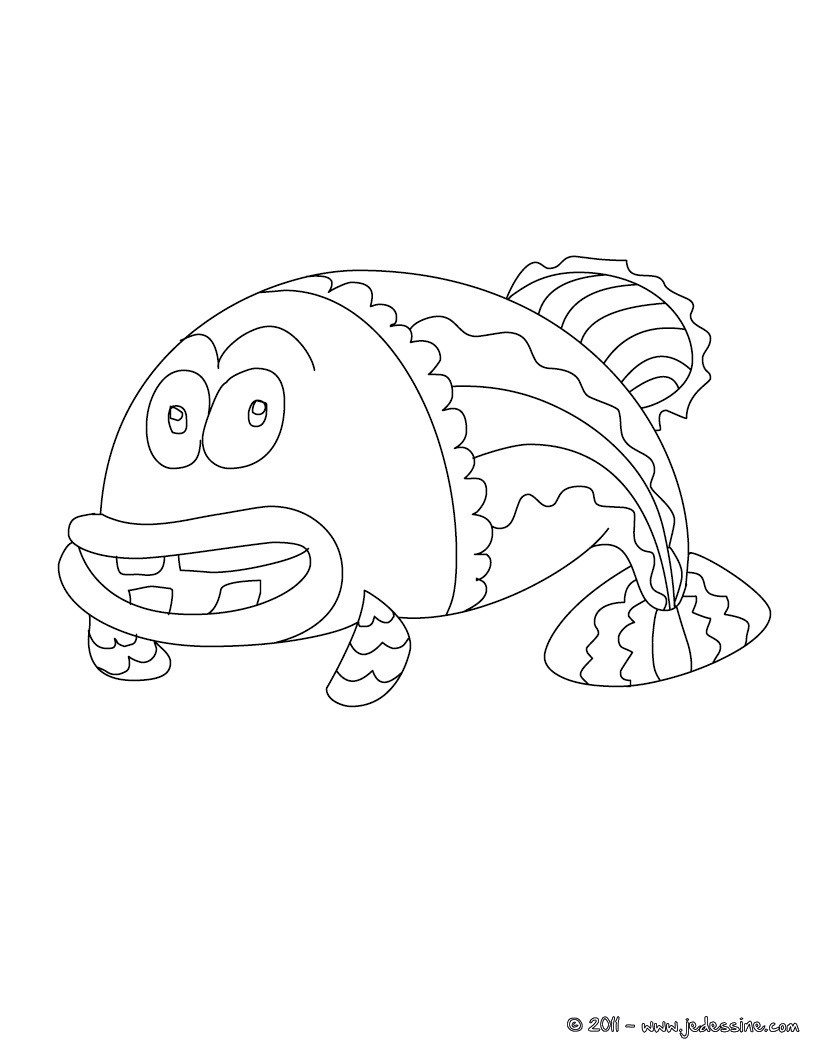 Coloriage vieux poisson d avril   imprimer