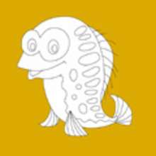 Egalement dans Coloriage POISSON AVRIL