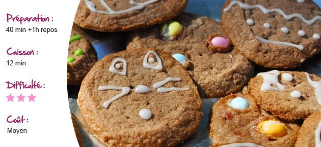 Recette : Biscuits Chocolat pour Pâques