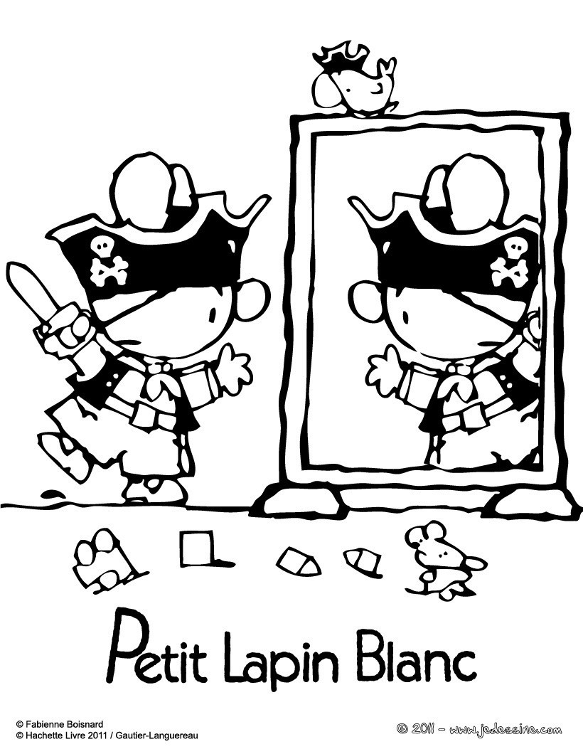 Dessin de PETIT LAPIN BLANC