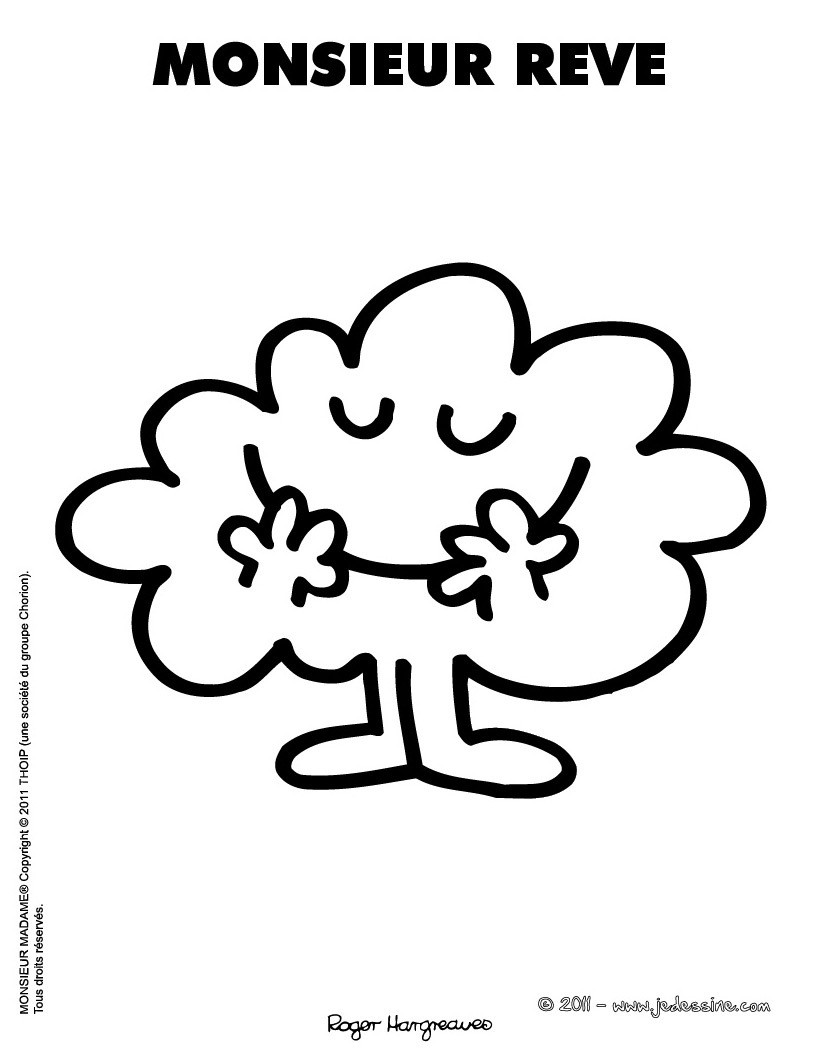 MONSIEUR REVE à dessiner