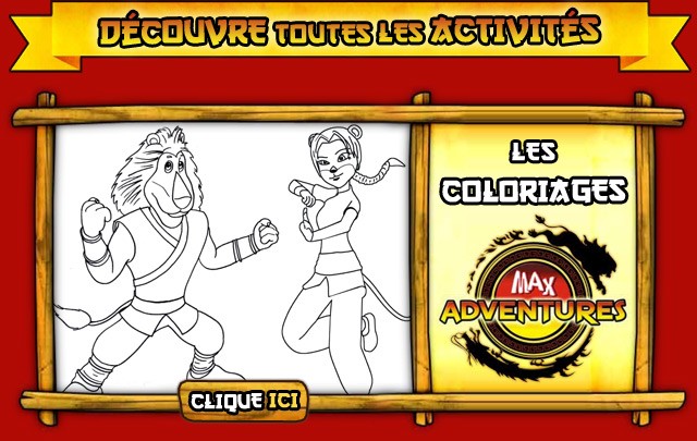 Viens t'amuser avec Max Adventures !