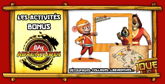 Viens t'amuser avec Max Adventures !