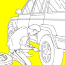 Coloriage d'un mecanicien
