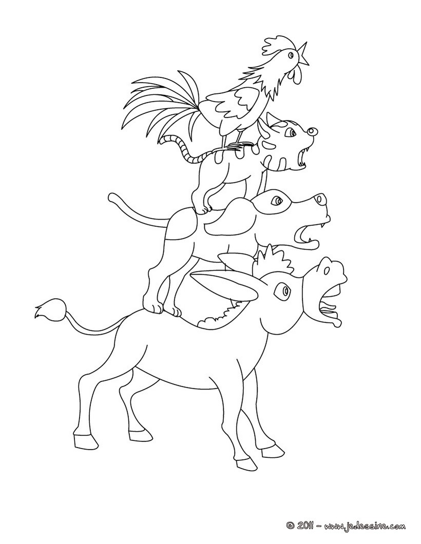 Coloriages Coloriage Conte Les Musiciens De Br me Fr hellokids Coloriages Coloriage Conte Les Musiciens De Br me Fr hellokids