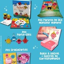 Joue avec les Monsieur Madame et gagne plein de super cadeaux !