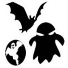 Pochoirs d'Halloween - BRICOLAGE HALLOWEEN - Activités