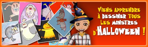 Dessiner des monstres d'HALLOWEEN