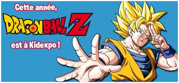 La série Dragon Ball Z fête ses 20 ans au salon Kidexpo