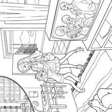 Coloriage de BLAIR