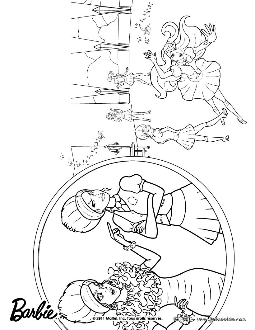 Coloriage de La méchante Delancy