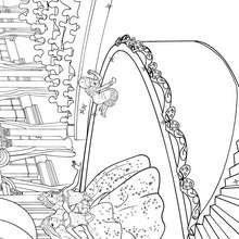 La défaite de Dame Davin - Coloriage - Coloriage BARBIE - Coloriage BARBIE APPRENTIE PRINCESSE