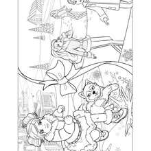 Coloriage de Chelsea - Coloriage - Coloriage BARBIE - Coloriage BARBIE - UN MERVEILLEUX NOEL