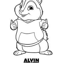 Coloriage Alvin Et Les Chipmunks 2