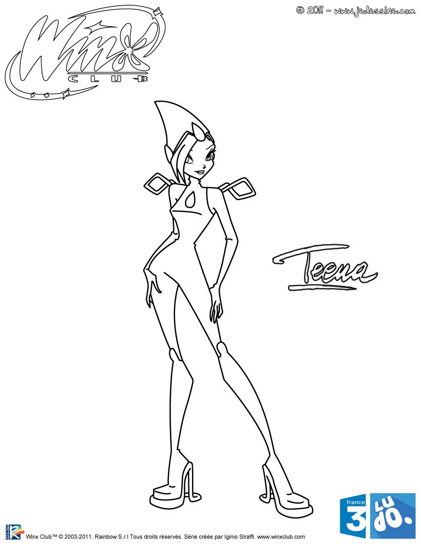 Coloriage TECNA
