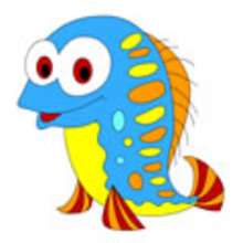 Poissons d'avril à colorier et à imprimer - Activités - BRICOLAGE FETES - BRICOLAGE POISSON AVRIL