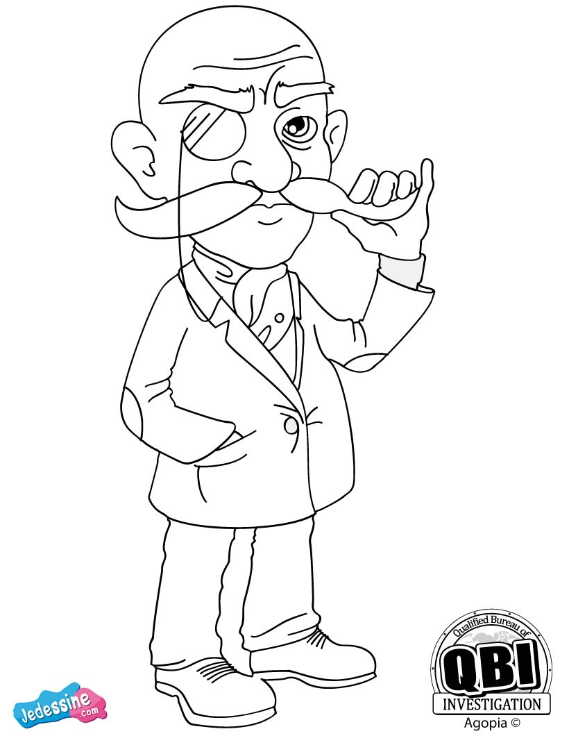 Coloriage QBI