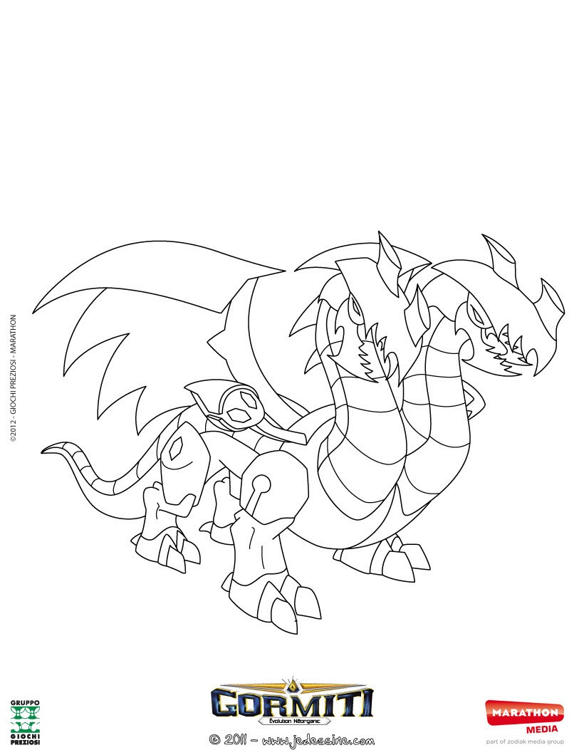 Coloriage Cerberion