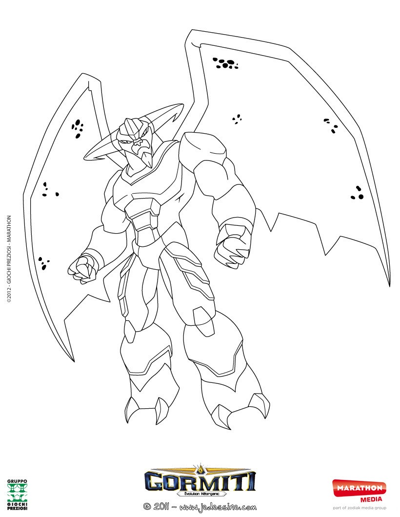 Coloriage Obscurio