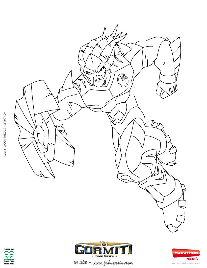 Coloriage gratuit Seigneur de l'eau
