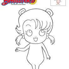 Coloriage SYLVIE - Coloriage - Coloriage MASTER HAMSTERS