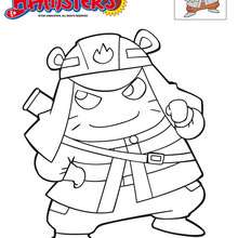 Coloriage ALEC - Coloriage - Coloriage MASTER HAMSTERS