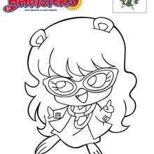 JEAN à colorier - Coloriage - Coloriage MASTER HAMSTERS