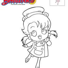 Coloriage gratuit SYLVIE - Coloriage - Coloriage MASTER HAMSTERS