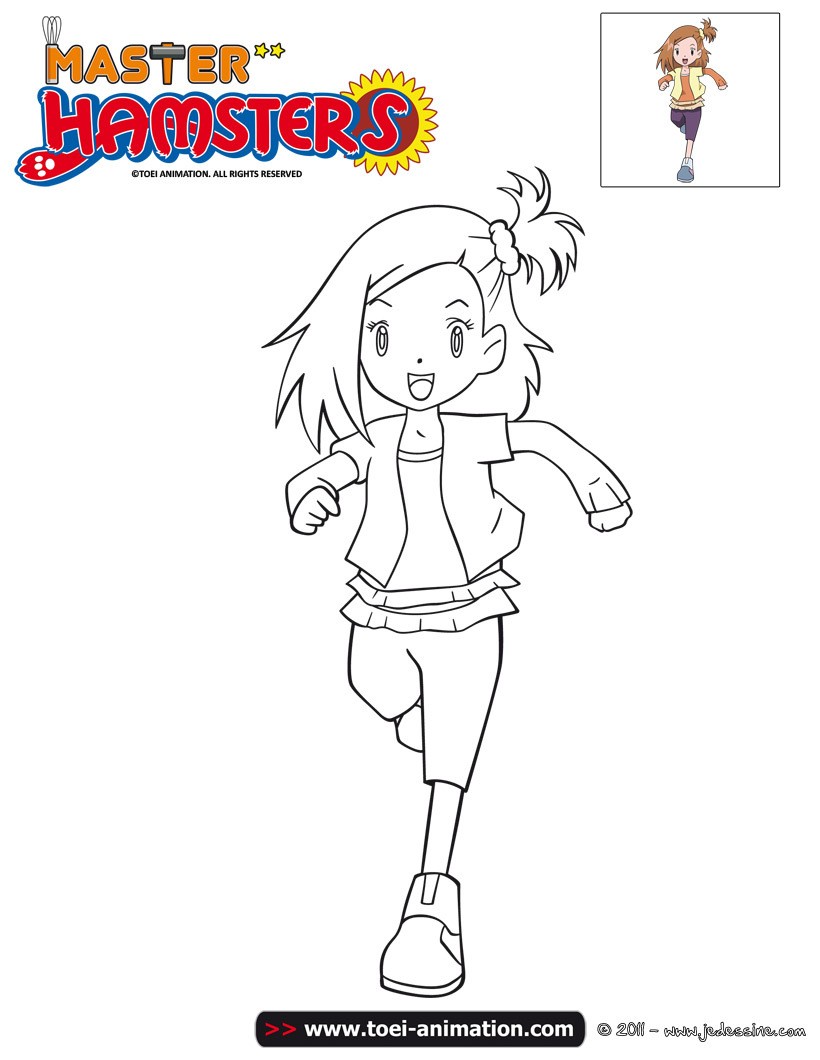 Coloriage MIZUKI