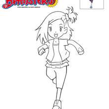Coloriage MIZUKI - Coloriage - Coloriage MASTER HAMSTERS