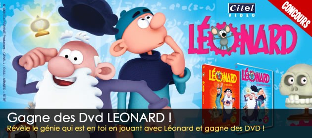 Gagne des Dvd LEONARD !