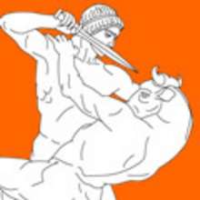 Coloriage MYTHOLOGIE - Coloriage