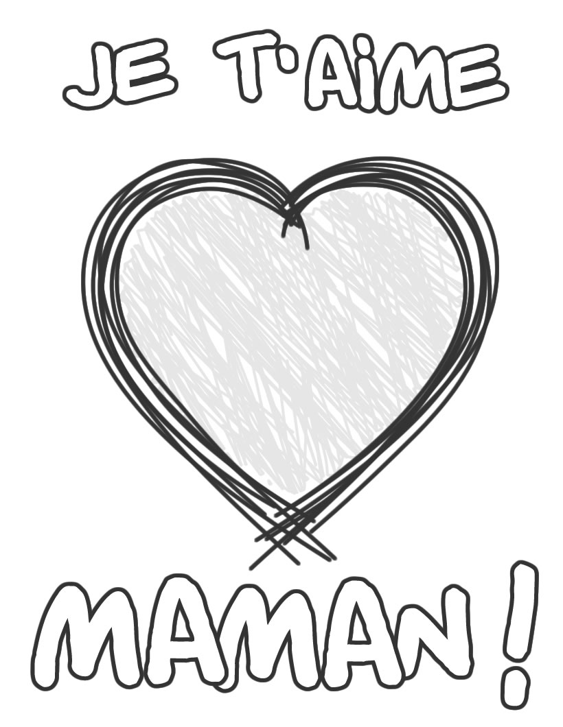 Coloriage De Papa Je T Aime