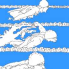 La NATATION aux Jeux Olympiques - Coloriage SPORT - Coloriage