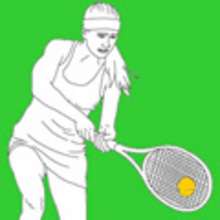 Coloriage TENNIS