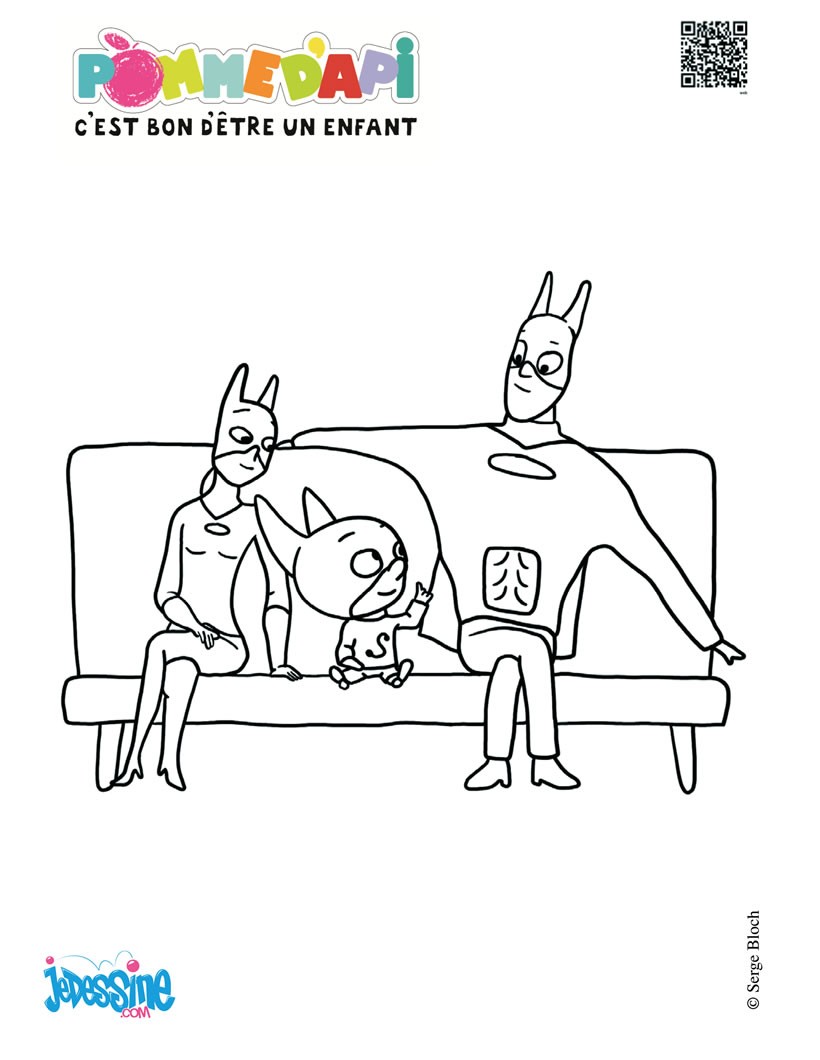 Coloriages a imprimer fr hellokids Coloriage imprimer SamSam