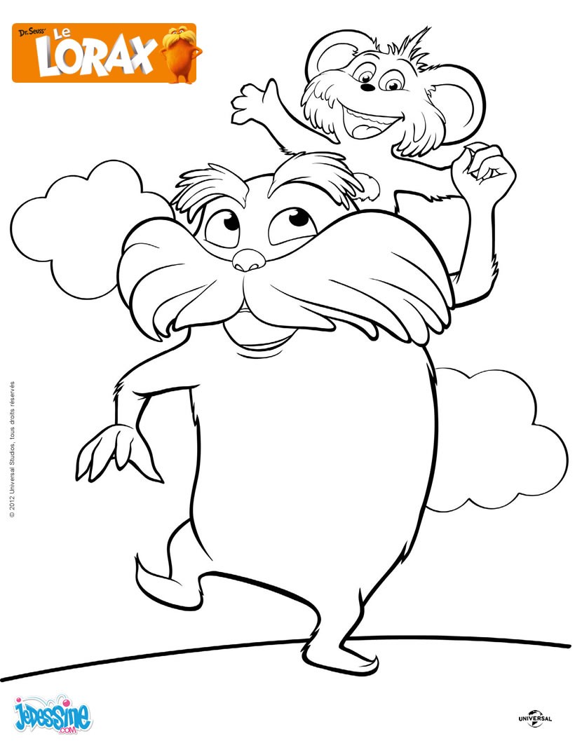 Superior Jeux Pour Enfant Gratuit En Ligne 5 Coloriage lorax3 74a