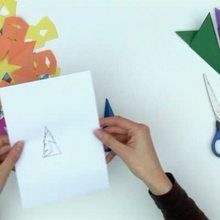 Faire un flocon de neige avec une serviette en papier - Activités - ATELIER BRICOLAGE EN VIDEO - VIDEO BRICOLAGE NOEL