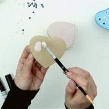 Boite bijoux coeur Fête des mères