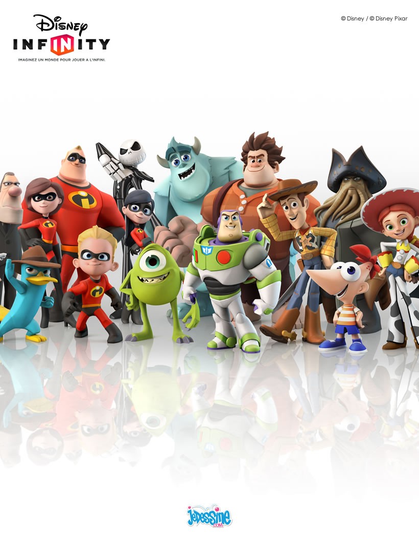 Tous les personnages de Disney Infinity